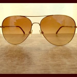 Chanel aviator sunglasses